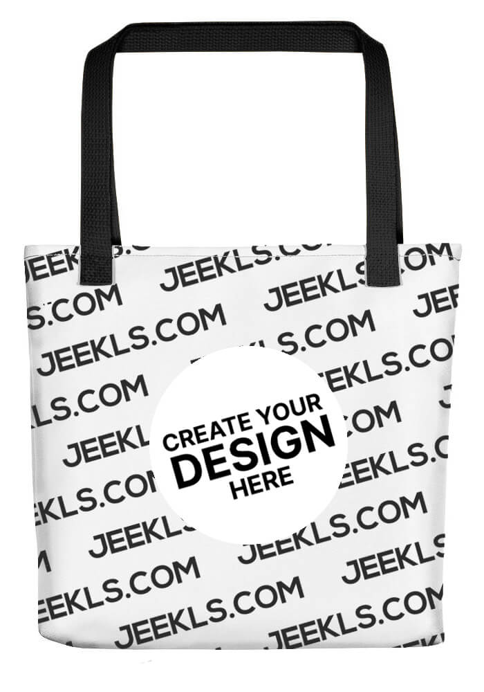 Order a tote bag with a nice design on jeekls.com!